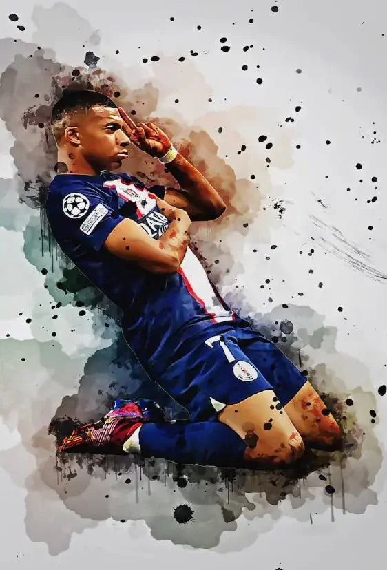 Football Stars Modern Poster Miru World