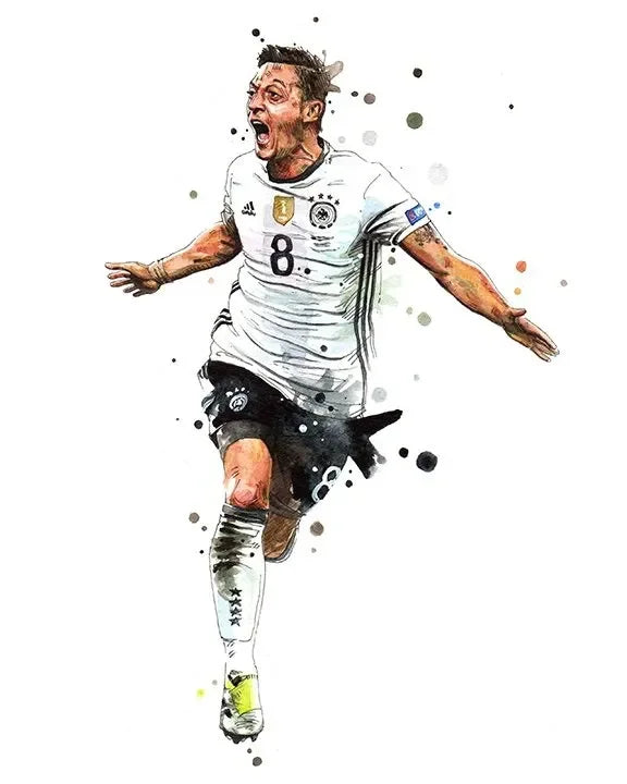 Football Stars Modern Poster Miru World