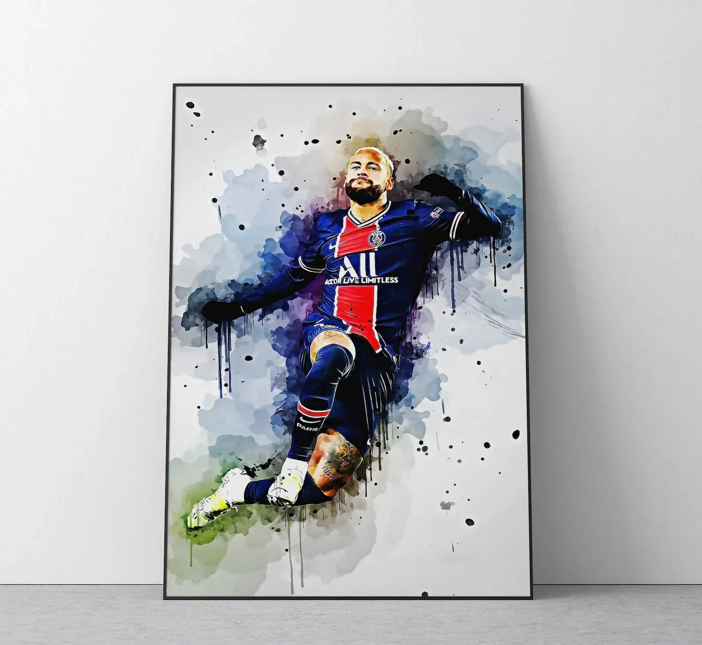 Football Stars Modern Poster Miru World