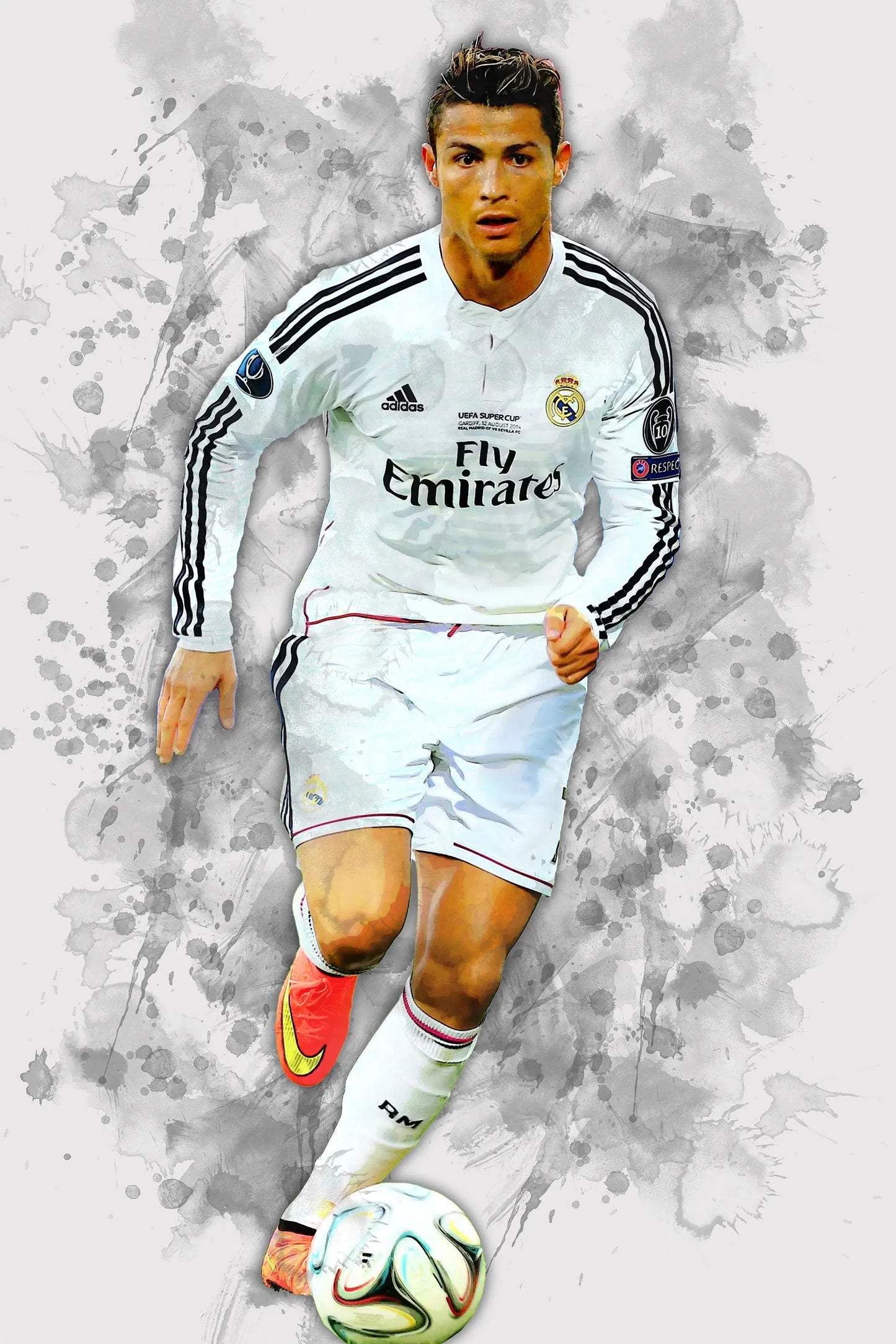 Football Stars Modern Poster Miru World