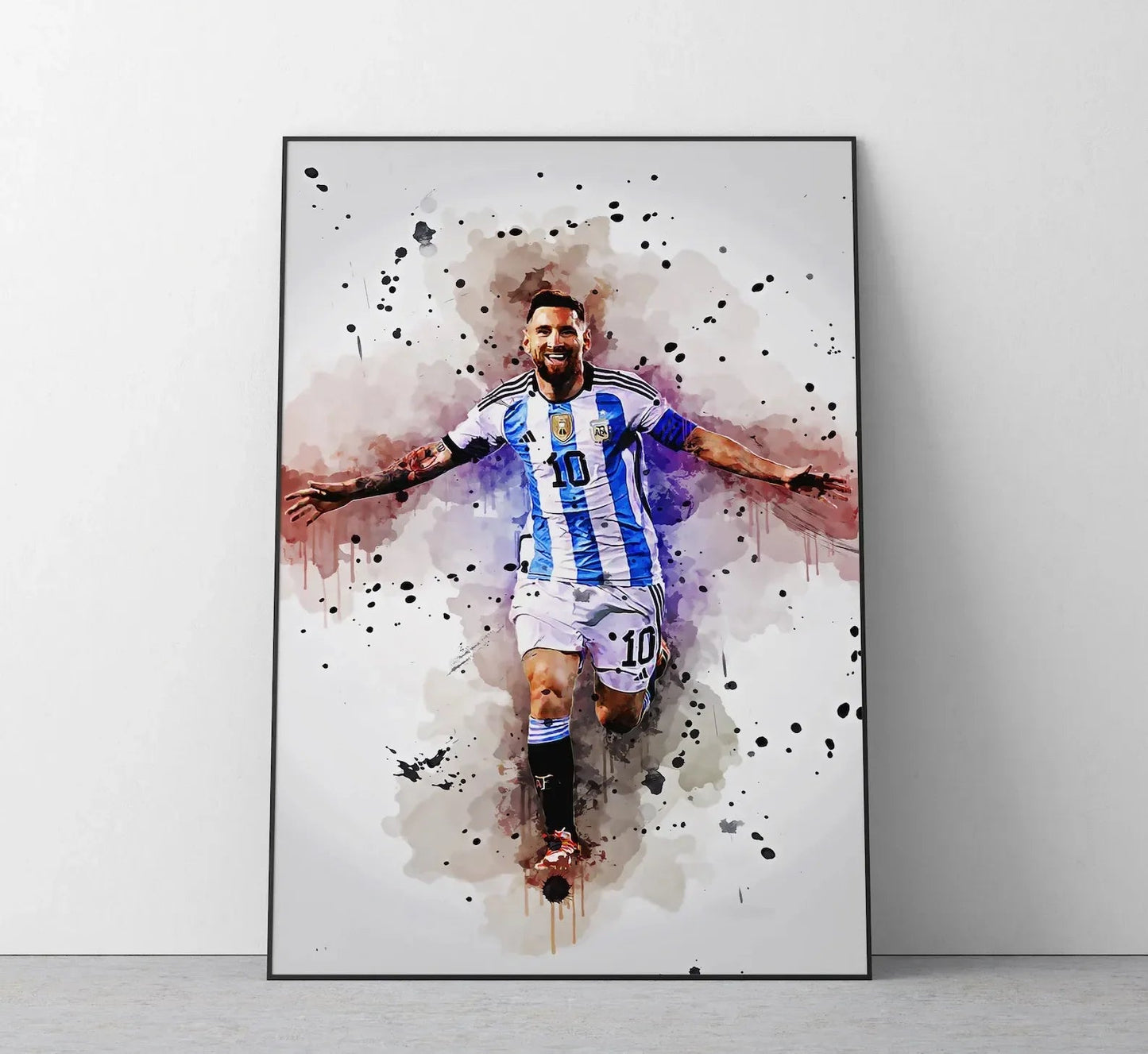 Football Stars Modern Poster Miru World