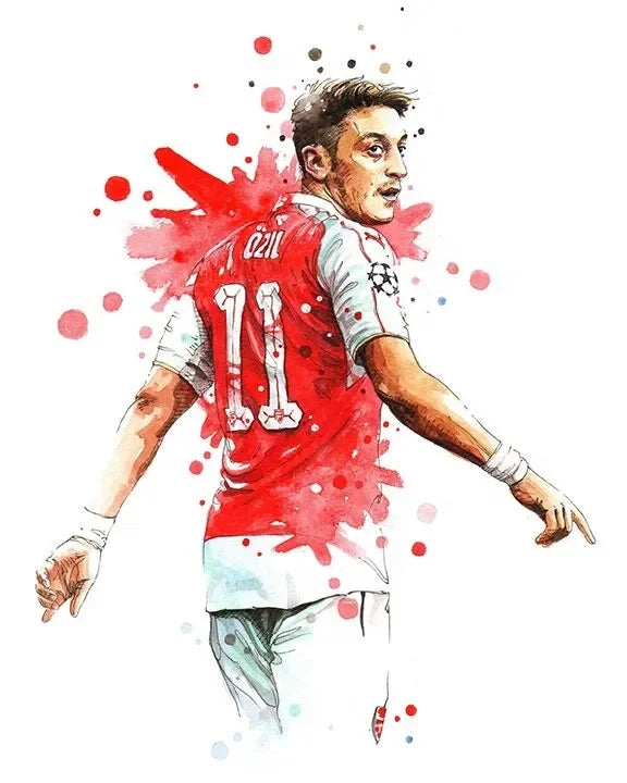 Football Stars Modern Poster Miru World