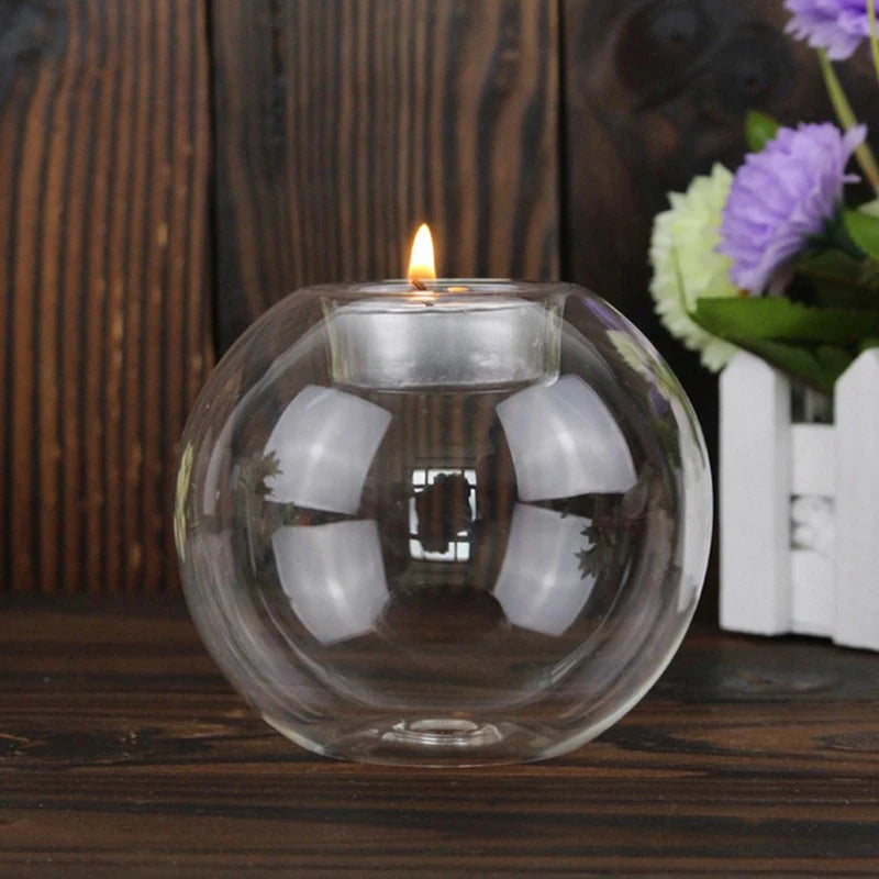 Glass Candle Holder Miru World