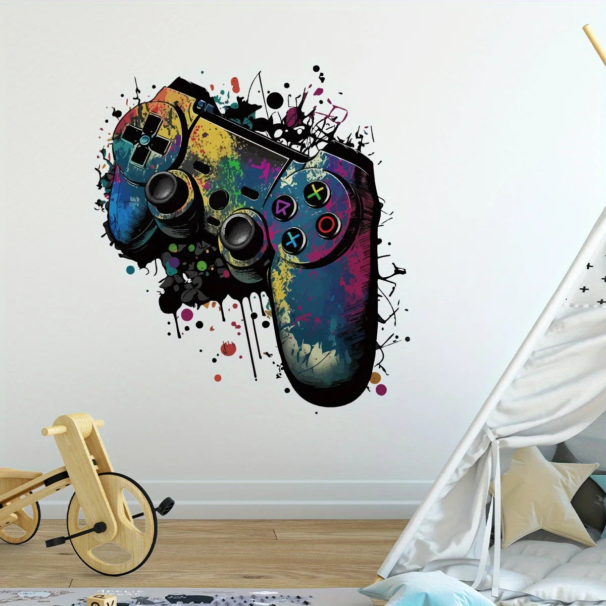 Joystick Wall Sticker Miru World