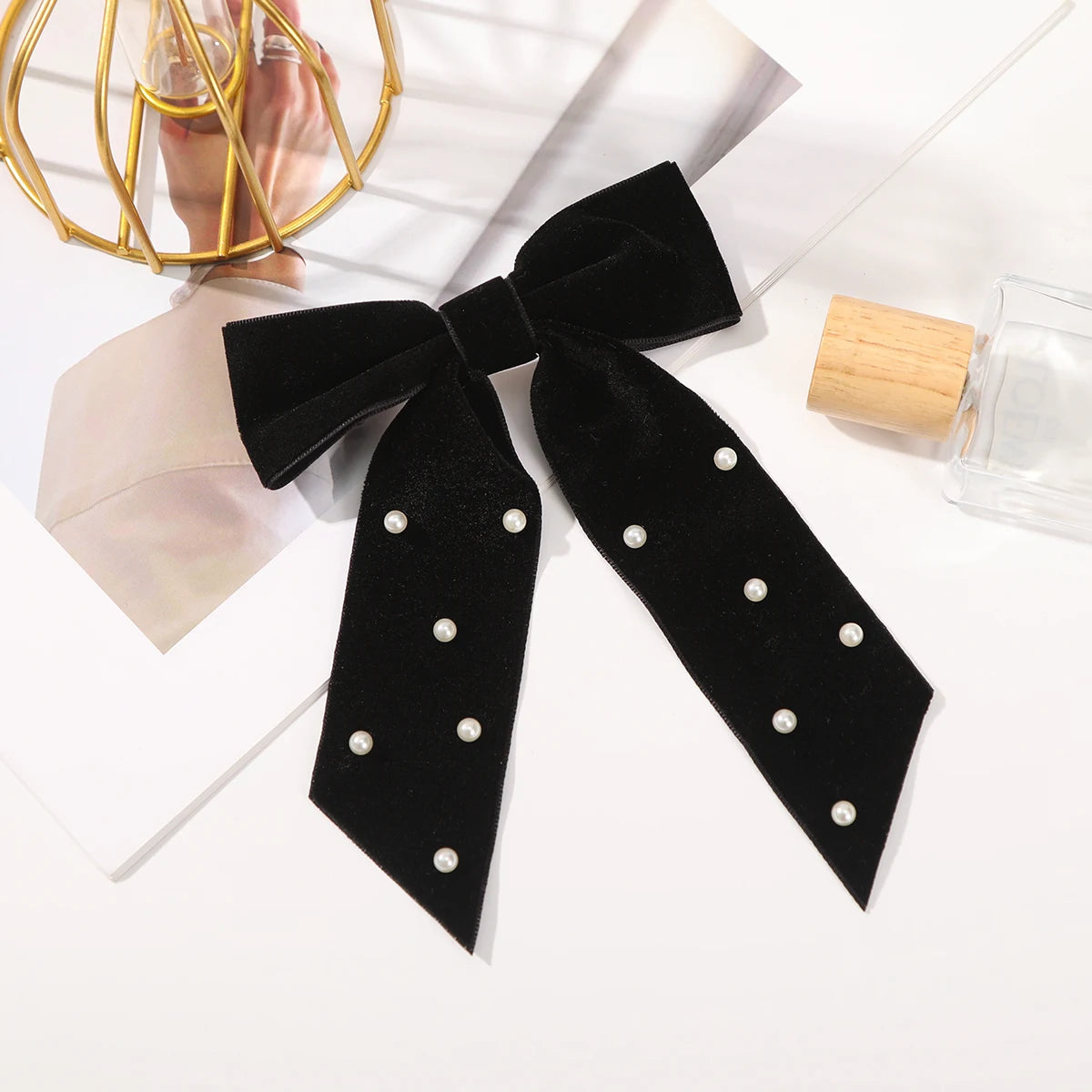 Amelie Bow Velvet Miru World