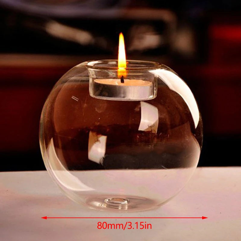 Glass Candle Holder Miru World