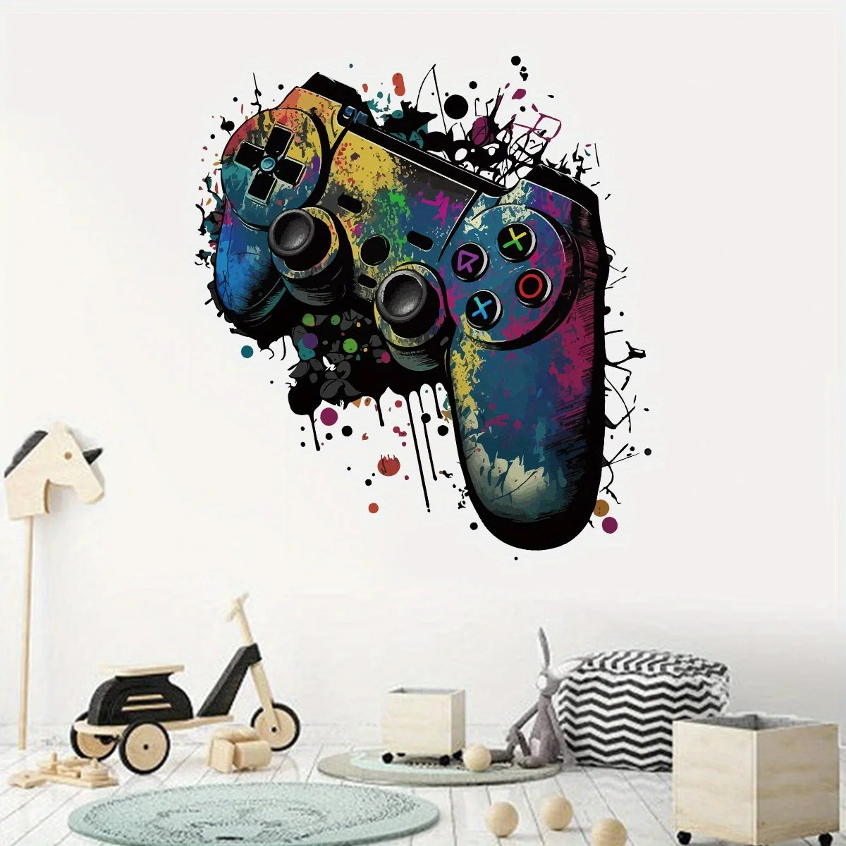 Joystick Wall Sticker Miru World